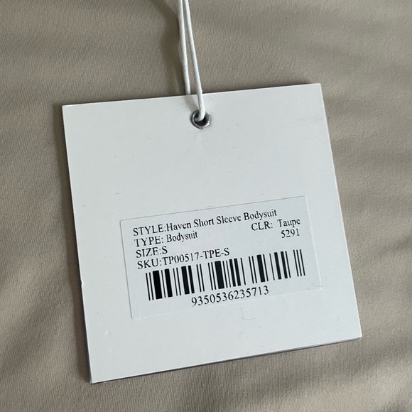 NWT!! Meshki Haven Bodysuit in Taupe - Picture 5 of 6